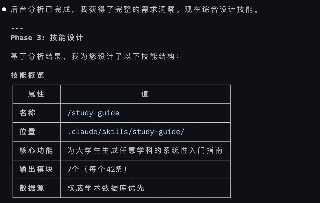 技能设计